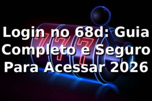 Login no 68d: Guia Completo e Seguro Para Acessar 2026 🔑
